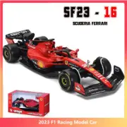 Bburago 1:43 2023 F1 Racing Ferrari SF23 16# Charles Leclerc Diecast Model Car