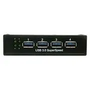 StarTech USB 3.0 Front Panel 4 Port Hub, 3.5 Bay - 35BAYUSB3S4