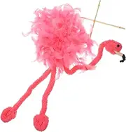 ERINGOGO Animal Marionette Plush Flamingo Puppet Show Prop Interactive String Puppet for Creative Play Suitable for Parties and Home Decor Random Color