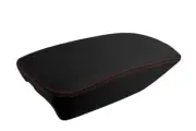 Console Lid Pull Over Cover Leather for Cadillac CTS 2003-2007 Red Stitch