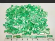 214-Ct Facets Quality Emerald Natural Crystal's Type Rough Lot From Panshir Afg