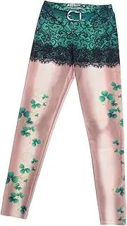 [AOKWAWALIY] 3D Print Women's Leggings St. Patrick's Day Style Comfortable Legging Pant Girl Leggings