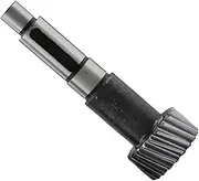 Gears Pinion Gear Set, Pinion Gear 1pcs 1.25 Module 20 Teeth Gear Straight Teeth Helical Teeth Synchronous Gear Shaft 93mm 96mm 103mm Wood Carving Gear Shaft bore Shaft(93 Left Oblique)