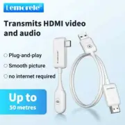 Hdmi Wireless Transmitter Video Hdtv Audio Extender Receiver 1080p Plug Play