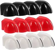 Kisangel 12pcs Potentiometer Knobs Volume Control Caps for Sound Equipment Includes Chicken Head Knobs Easy to Install Durable Material for Amplifiers and Effect Pedals