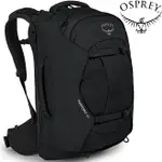 OSPREY FARPOINT 40 男款 旅行背包/登機包/行李袋 肩帶可收納 黑色 BLACK