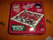 A CHRISTMAS STORY - CHECKERS & TIC TAC TOE - COLLECTORS - VERY GOOD CONDITION