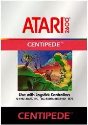 Atari 2600 Replacement Label - Centipede Incredible Detail! Die Cut