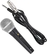 XLR Microphone, Studio Microphone with XLR to 1/4 Inch Cable Connection, Professional Studio Condenser Recording Mic for Stage Karaoke Singing and Recording