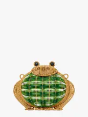 hoppkins wicker frog crossbody