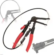 24" Flexible Hose Clamp Plier Wire Long Reach Fuel Oil Water Pipe Repair Tool