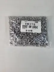 (1000) 4-40 x 7/16" Socket Head Cap Screw 18-8 Stainless Steel