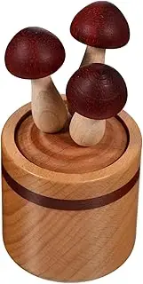 Ciieeo Mini Wooden Aromatherapy Diffuser Mushroom Shaped Essential Oil Diffuser Air Freshener Aromatherapy for Office Home Decoration