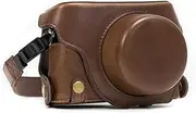 [MegaGear] Ever Ready Leather Camera Case Compatible with Panasonic Lumix DMC-LX100