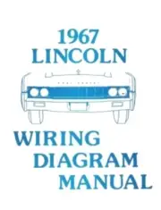 LINCOLN 1967 Continental Wiring Diagram Manual 67