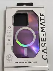Case-Mate Case for iPhone 15 Pro - Soap Bubble, MagSafe Compatible