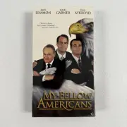 My Fellow Americans VHS 1997 Tape Lemmon Garner Aykroyd DS SEALED WB Watermarks