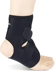 Ankle Brace & Achilles Tendon Support Sleeve | Adjustable One Size Fits All Ankle Support Wrap for Plantar & Achilles Support | Breathable Neoprene Tendinitis Ankle Brace by Astorn