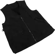 Durable Dog Training Vest Professional Pet Owner Clothing with Multi Pockets Windproof Lightweight for Indoor Outdoor Activities for Dog Handlers
