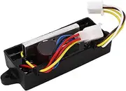 Generator Voltage Regulator Automatic Volt Regulator Board 250Volta μF Capacitance with 10 Wires Harness for 2 to 5KW Generator AVR Replacement