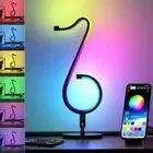 Bluetooth RGB LED Table Desk Lamp Bedside Mood Night Light Dimmable APP Control