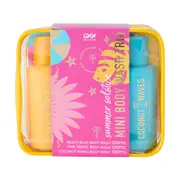 OXX Bodycare Summer Solstice Mini Body Wash Trio - Beach Bliss, Pink Tropic & Coconut Waves