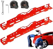 Car Alignment Tool Kit,Wheel Alignment Tool Plate | Alloy Steel High-Strength Heavy-Duty Plates for Autos Home Truck Vehicle