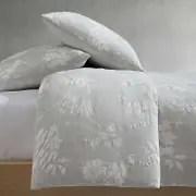 Calvin Klein Spring Branches Cotton Jacquard 3 Piece Comforter Set, King