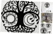 23In Tree of Life Black Metal Wall Art, 2022 Wall Decorative Art for Indoor