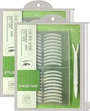 800Pcs Natural invisible Single Side Eyelid Tape Stickers Medical-use Fiber Eyelid Lift Strip, Instant Eye Lift Without Surgery, Perfect for Uneven Mono-Eyelids, Slim