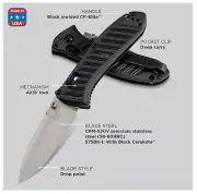 BENCHMADE 575-1 MINI PRESIDIO II ULTRA Folding Knife