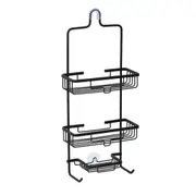Home Hanging Aluminum Shower Caddy Bathroom Shelf Storage Organiser