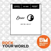 Elixir 15126 Acoustic Guitar Nanoweb 0.026 Single String - Brand New