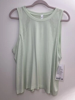 NWT Size 14 Lululemon Train to Be Tank Top KOGR Kohlrabi Green
