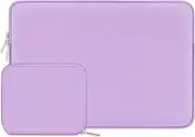 [MOSISO] Laptop Case 13.3 inch, 13-13.3 inch Laptop Sleeve Bag Compatible with MacBook Air/Pro 13 / Pro 14, HP Dell ASUS Lenovo Notebook, Neoprene Computer Sleeve Bag with Small Case, Purple