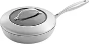[Scanpan] CTX Sauté Pan with Lid 10.25 inches Silver
