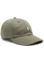 Norse Projects Sports Logo Cotton-twill cap - Green ONE SIZE