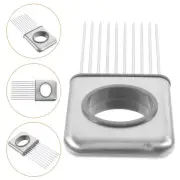 Onion Holder Slicer with Stainless Steel Needles Tomato Potato Cutter Slicer