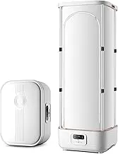 WBRSybUS - Vertical Automatic Wireless Steamer with Wrinkle Remover Clip for Clothes and Fabric, One Key Care, Quick Dry Steam