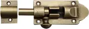 Barrel Bolt Door Latch Heavy Duty Gate Sliding Bolt Latch Oil Rubbed Bronze,JruiZhp 1 Pcs Antique Brass Door Slide Latch Lock Solid Cast Brass Gate Latch