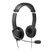 Kensington KWW Headphones/Headset Head-band USB-A With Microphone - Black