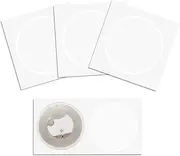 domoi 100Pcs NFC Ntag216 Sticker Ntag216 NFC Tags NFC 216 Tag Ntag216 NFC Cards 13.56Mhz NFC Tag Stickers 888 Bytes Memory