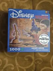 Mickey Mouse Sorcerers Apprentice Disney Photomosaics Puzzle 1000 PC