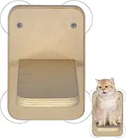 Cat Window Barch - Space Saving Cat Window Bed with Robust Frame, Cosy Kitten Hammock for Window Blocks, Pet Window Shelf, Cat Furniture, Resistant Window Seat for Cats, Mixed