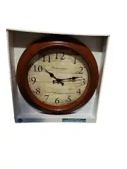 Westminster 15.75" Wall Clock Always Home International Quartz Accuracy NIB