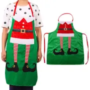 Christmas Aprons Adjustable Cooking Aprons for Kitchen Party Gardening Baking-Style 2
