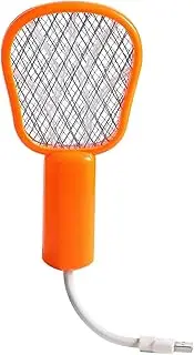 Fly Swatter,USB Small Powerful Electric Fly Zapper | Outdoor Daily Supplies for Patio Camping Hotel Travel Kitchen Outdoor Camping