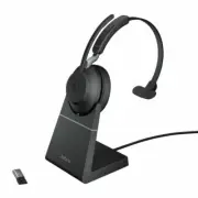 Jabra Evolve2 65 Mono Wireless On-Ear Headset (Microsoft Teams, USB Type-A, Blac