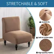 Armless Accent Chair Slipcovers,Accent Chair Cover,Removable Furniture Protector