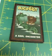 Bigfoot A Reel Encounter Patch by Lantern Press Bigfoot & Nessy has iron on kit